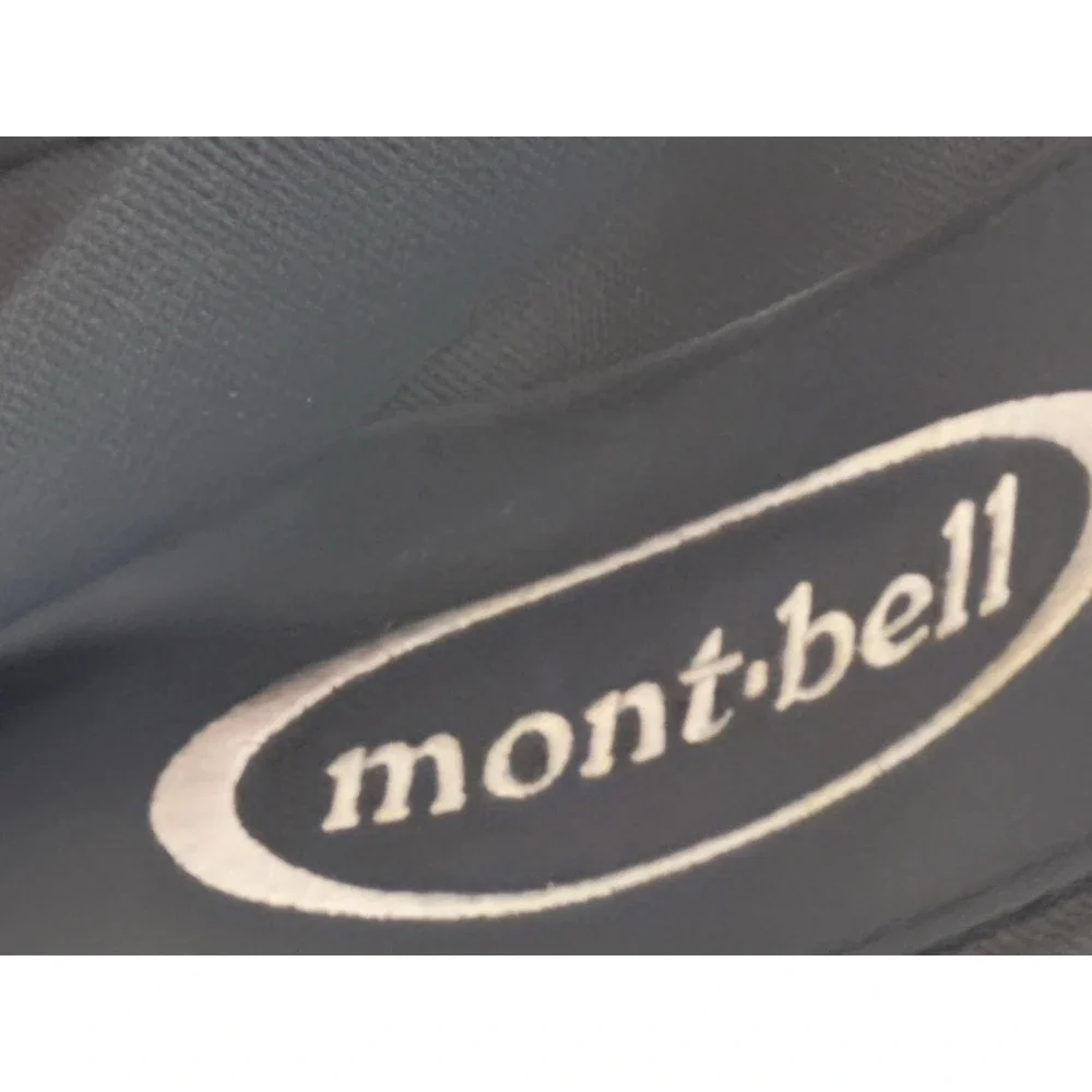 Mont-Bell Duffle Bag With Wheels Model 100 For Travel Luggage Large Black